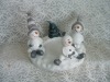 Wholesale snowman candle holder