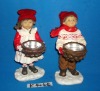 Wholesale closeout Christmas candle holder