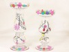 Wholesale handmade Christmas glass candle holder