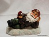 Polyresin Santa Claus figure