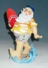 resin santas