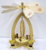 Wholesale Christmas candle holder & wooden pyramid decoration