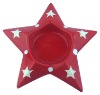 Wholesale ceramic christmas tealight candle holder