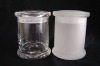 Wholesale Glass Metro candle holder and glass candle jar