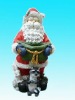 Wholesale Decorative polyresin santa clause/Hot selling