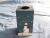 Wholesale Wooden christmas candle holder,Wooden candle holder