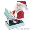 Wholesale 6'' santa claus playing keyboard