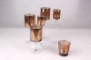 Wholesale christmas glass candle holder