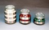 Wholesale Machine made glass candle jar, glass wax jar, glassware