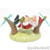 Wholesale 6'' santa claus playing and cradling
