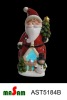 Wholesale Christmas decoration of Ceramic LED X'mas santa