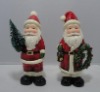 Wholesale Ceramic Christmas Gift santa with tree