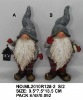 Wholesale christmas ornament (2asst polyresin santa claus for gift or decoration)