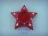 Wholesale Ceramic christmas candle holder decoration