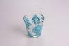 Wholesale CHRISTMAS DECORATION CANDLE HOLDER WITH DECAL