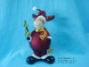 Wholesale Ceramic christmas with santa figurine for decoration and gift and home and garden