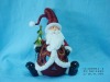 Wholesale Ceramic christmas with santa figurine for decoration and gift and home and garden