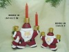 Wholesale ceramic christmas candle holder