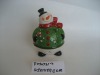 Wholesale ceramic christmas decoration candle holder