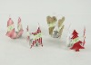 Wholesale wooden christmas candle holder
