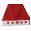 Wholesale Santa Hat with shiny light in the hearts