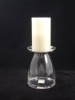 Wholesale Clear glass candle holder / vase with high quality and preferential price