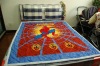Wholesale 100%polyester printed kids cartoon quilt set