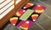 Wholesale Colorful Design Polyester Floormat
