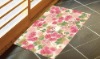 Wholesale Pink Floral Design Doormat