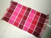 Wholesale color latice sweet cotton cloth rug