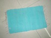 cotton woven lace rug