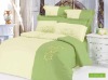 Wholesale new style embroidery 100% cotton 4pcs bedding set(AX-SX0006)
