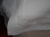 Wholesale pure linen pillowcase with hand hemstitch