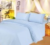 microfiber embroidery sheet set
