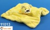 Wholesale plush baby Handkerchief ,stuffed animal in the middle -11013