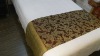 100% Polyester hotel Bed Runner and bed spread