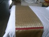 100% Polyester hotel Bed Runner and bed spread