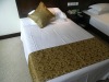 Wholesale 100% Polyester hotel Bed Runner and bed spread