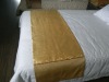 Wholesale 100% Polyester hotel Bed Runner and bed spread
