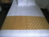 Wholesale 100% Polyester hotel Bed Runner and bed spread
