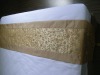 Wholesale 100% Polyester hotel Bed Runner and bed spread