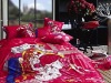 Wholesale 100% cotton reactive print bedding set romantic cotton printed bedding set