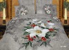 Wholesale 100% cotton reactive printed bed sheet set