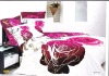 Wholesale 100% cotton reactive printed bedding set bed linen