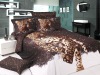 Wholesale 100% cotton reactive printed animal bedding set