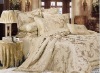 Wholesale 100% cotton jacquard bedding set