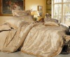 Wholesale 4pcs 100% cotton jacquard bedding set
