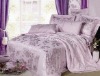 Wholesale 100% cotton jacquard bedding set