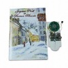 Wholesale promotion christmas greeting card with voice recording message as a gift