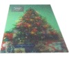 Wholesale PVC 3d christmas card